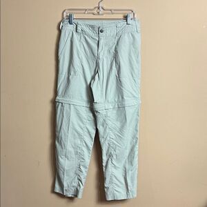 Columbia Titanium Size 6 Tan Convertible to Shorts Outdoor Utility Hiking Pants